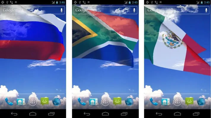 My Country Flag Live Wallpaper android App screenshot 0