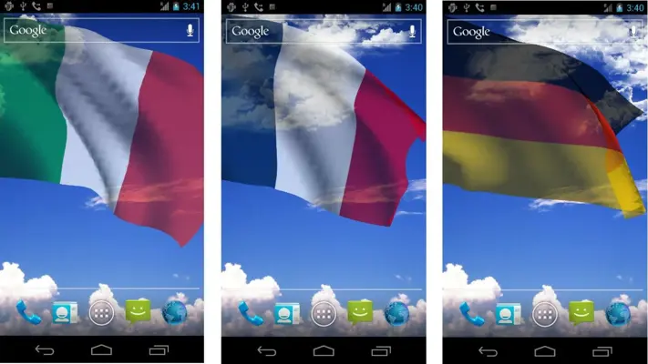 My Country Flag Live Wallpaper android App screenshot 2