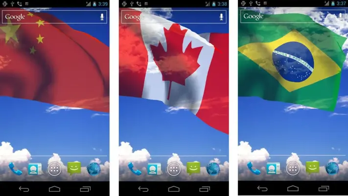 My Country Flag Live Wallpaper android App screenshot 3