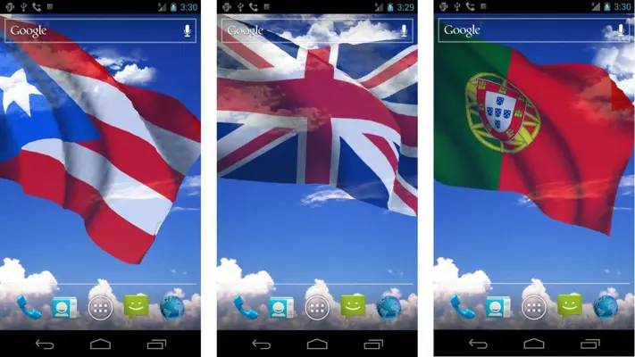 My Country Flag Live Wallpaper android App screenshot 6