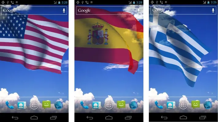 My Country Flag Live Wallpaper android App screenshot 7